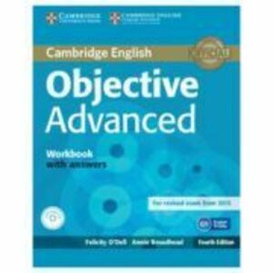 Objective Advanced Workbook with Answers with Audio CD - Felicity O'Dell imagine