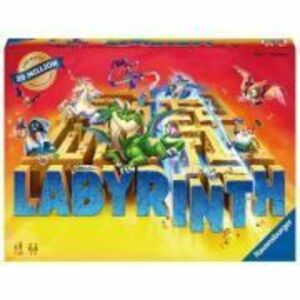 Joc labirint pentru copii de la 8 ani, multilingv inclusiv RO, Labyrinth Ravensburger imagine