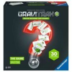 Joc de constructie, set de baza cu 44 piese si 30 de provocari incluse, Gravitrax PRO The Game Splitter imagine