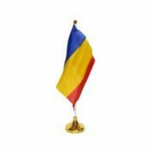 Steag Birou, cu Suport, Romania, 15x21 cm imagine