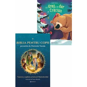 Biblia pentru copii + Cu drag un dar de Crăciun imagine
