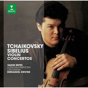 Tchaikovsky, Sibelius: Violin Concertos | Vadim Repin, London Symphony Orchestra, Emmanuel Krivine imagine