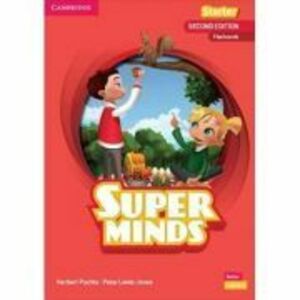 Super Minds Starter Flashcards 2ed - Herbert Puchta imagine