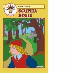 Scufita Rosie - carte de citit si colorat imagine