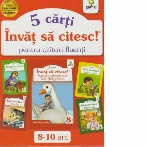 Pachet Invat sa citesc! 5 carti pentru cititori fluenti. Nivel 3 imagine