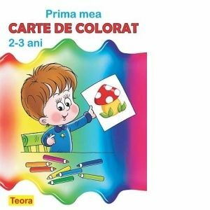Prima mea carte de colorat pentru copii de 2-3 ani imagine