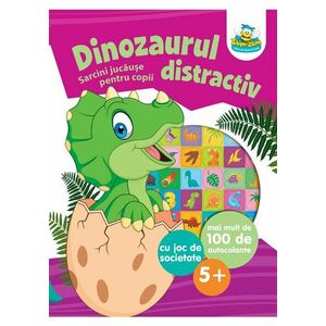 Dinozaurul distractiv- Sarcini jucause pentru copii imagine