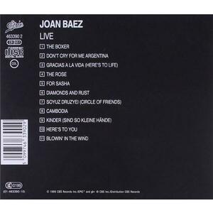Joan Baez: Live in Europe | Joan Baez imagine