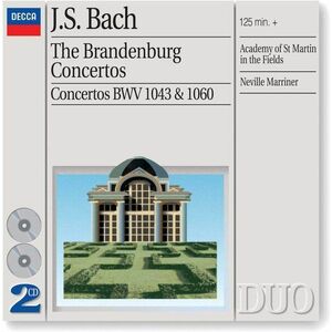 Bach: Brandenburg Concertos / Concertos BWV 1043 & 1060 | Academy Of St Martin In The Fields, Neville Marriner, Gidon Kremer, Heinz Holliger imagine