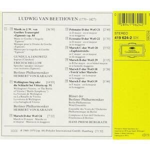 Beethoven: Egmont / Wellingtons Sieg / Marsche | Berliner Philharmoniker, Herbert von Karajan, Ludwig Van Beethoven imagine