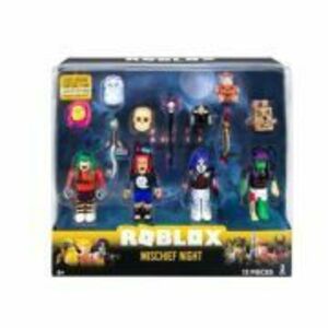 Set figurine interschimbabile blister Roblox Celebrity, Roblox, Mischief Night, 4 buc. imagine