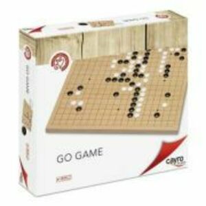 Joc de strategie Go, tabla de lemn, Cayro imagine