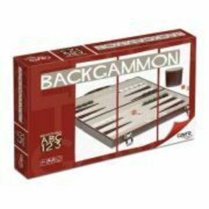 Joc Table / Backgammon premium in geanta de piele, Cayro imagine
