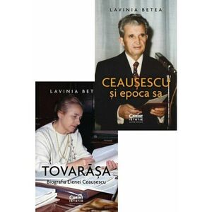 Pachet biografic Elena si Nicolae Ceausescu. Set 2 carti imagine