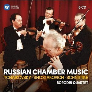 Russian Chamber Music: Shostakovich, Tchaikovsky, Schnittke (Box Set) | Borodin Quartet, Russian Chamber Music imagine