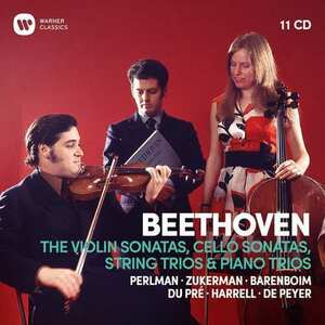 Beethoven | Itzhak Perlman, Jacqueline Du Pre, Daniel Barenboim imagine