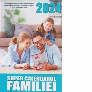 Super calendarul familiei 2024 imagine