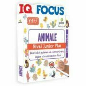 Animale • nivel Junior. IQ Focus imagine