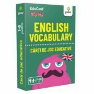 English Vocabulary. EduCard expert. Carti de joc educative imagine