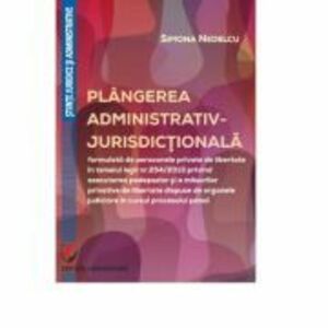 Plangerea administrativ-jurisdictionala - Simona Nedelcu imagine