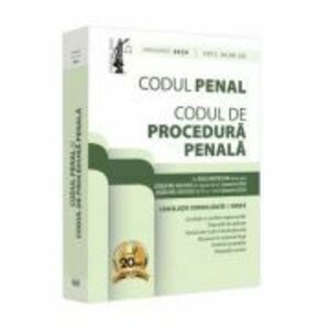 Codul penal si Codul de procedura penala: ianuarie 2024. Editie tiparita pe hartie alba imagine