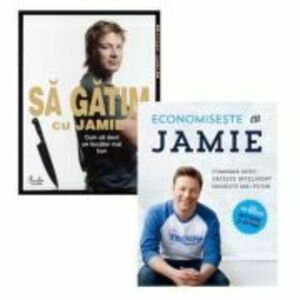 Set 2 carti Sa gatim cu Jamie Oliver imagine