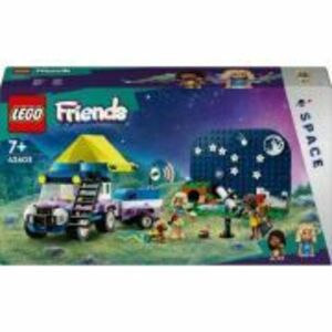 LEGO Friends. Vehicul de camping pentru observarea stelelor 42603, 364 piese imagine