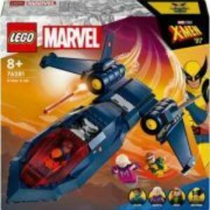 LEGO Marvel Super Heroes. Avionul X-Jet al X-Men 76281, 359 piese imagine