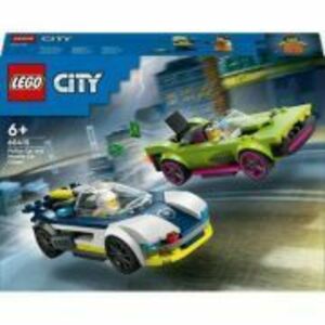 LEGO City. Urmarire cu masina de politie 60415, 213 piese imagine