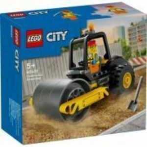 LEGO City. Cilindru compactor de santier 60401, 78 piese imagine