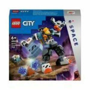 LEGO City, Robot spatial de constructii 60428, 140 piese imagine