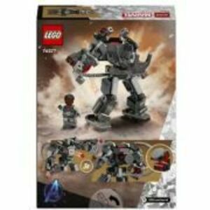 LEGO Marvel Super Heroes. Armura de robot a lui War Machine 76277, 154 piese imagine