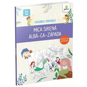 Mica Sirena & Alba ca Zapada/ Colorez povesti imagine