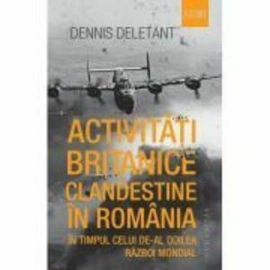 Activitati britanice clandestine in Romania in timpul celui de-al Doilea Razboi Mondial - Dennis Deletant imagine