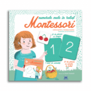 Numerele mele in relief Montessori/Celine Santini imagine