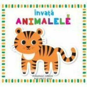 Invata animalele - Carte puzzle cu 15 piese imagine
