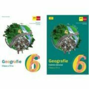 Pachet Geografie. Manualul si caietul elevului clasa a 6-a - Silviu Negut, Carmen-Camelia Radulescu imagine