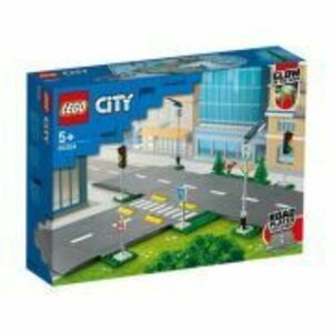 LEGO City. Placi de drum 60304, 112 de piese imagine