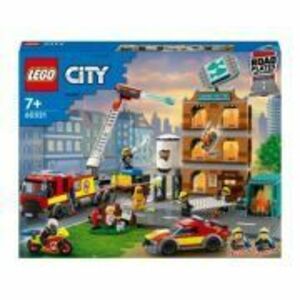 LEGO City. Brigada de pompieri 60321, 766 de piese imagine