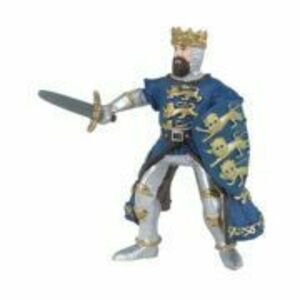 Figurina Regele Richard, albastru, Papo imagine
