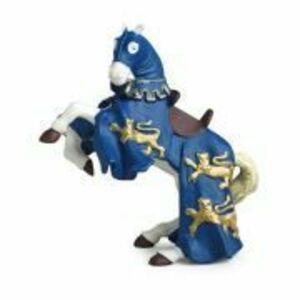Figurina Calul Regelui Richard, albastru, Papo imagine
