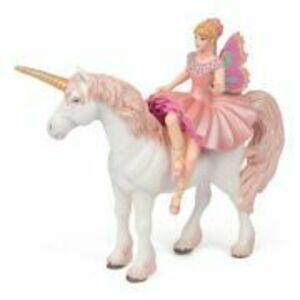 Figurina Balerina Elf si Unicorn, Papo imagine