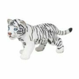Figurina Pui de Tigru alb, Papo imagine