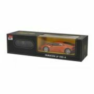 Masina cu telecomanda Lamborghini Huracan LP610-4 portocaliu, scara 1: 24, Rastar imagine