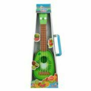 Instrument muzical Ukulele cu design de kiwi imagine