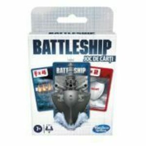 Joc de societate Battleship, jocul cu carti in limba romana, Hasbro imagine
