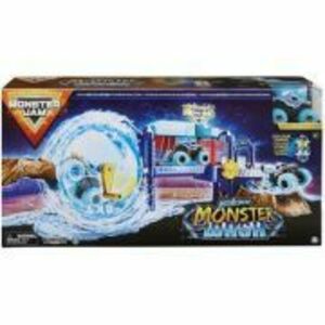 Monster Jam, Set de joaca Spalatorie auto, Spin Master imagine