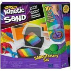 Kinetic Sand, Set de joaca Sandisfactory, Spin Master imagine
