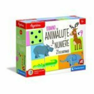Joc educativ Agerino Domino animalute&numere, As games imagine
