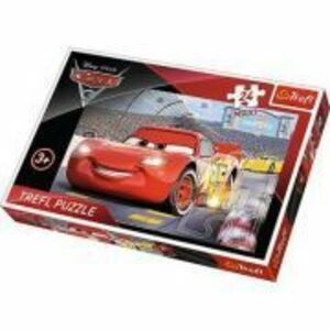 Puzzle campionul MCQueen Cars3, Trefl imagine